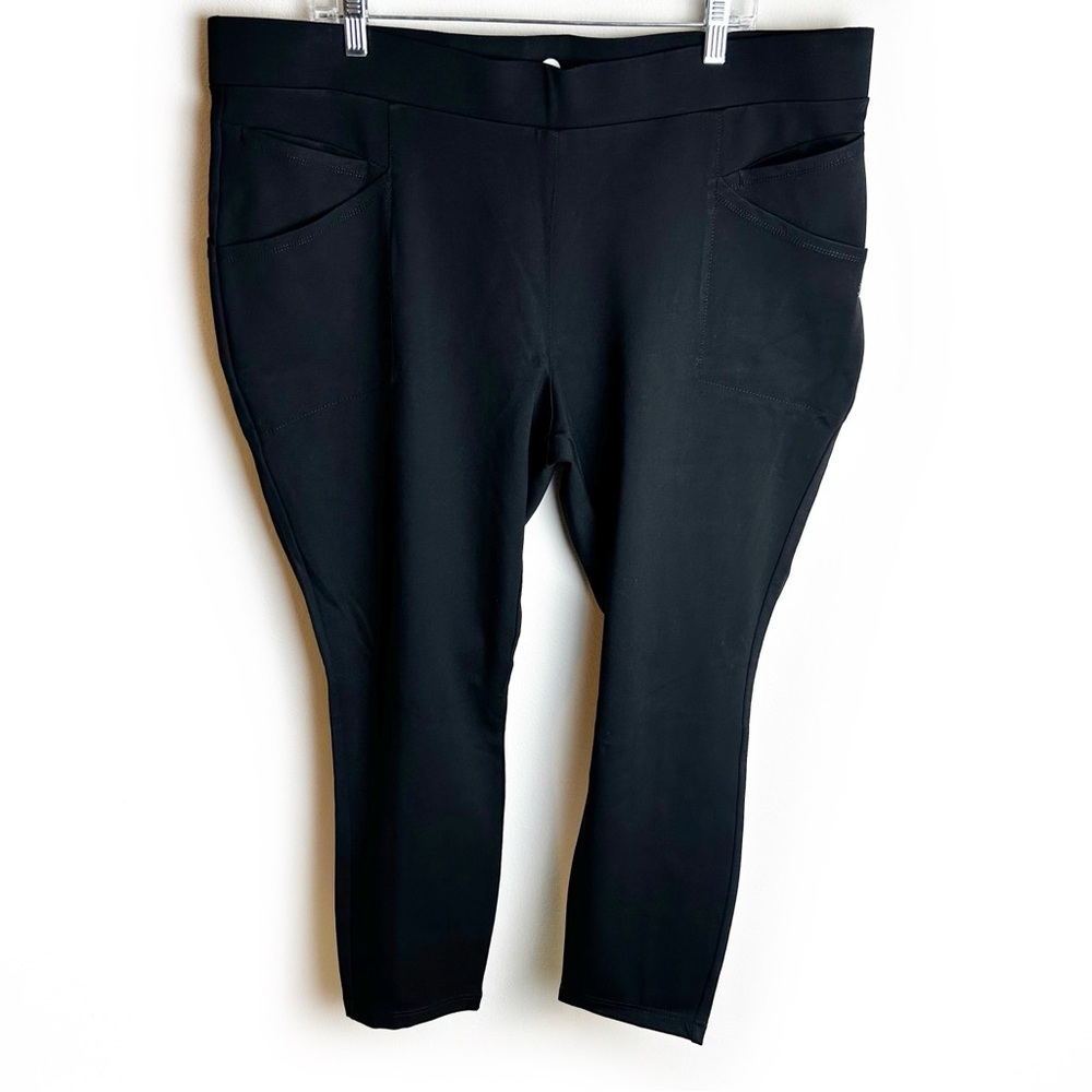 Betabrand Journey dress pant yoga pant black skinny size: 2X